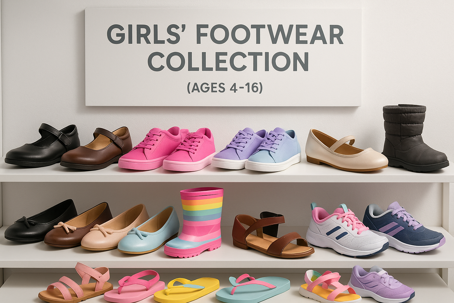 Girls' Footwear Collection