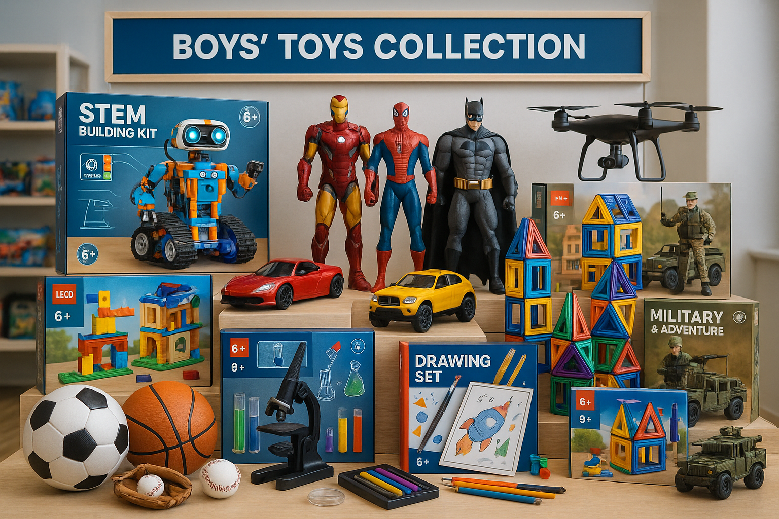 Boys' Toys Collection