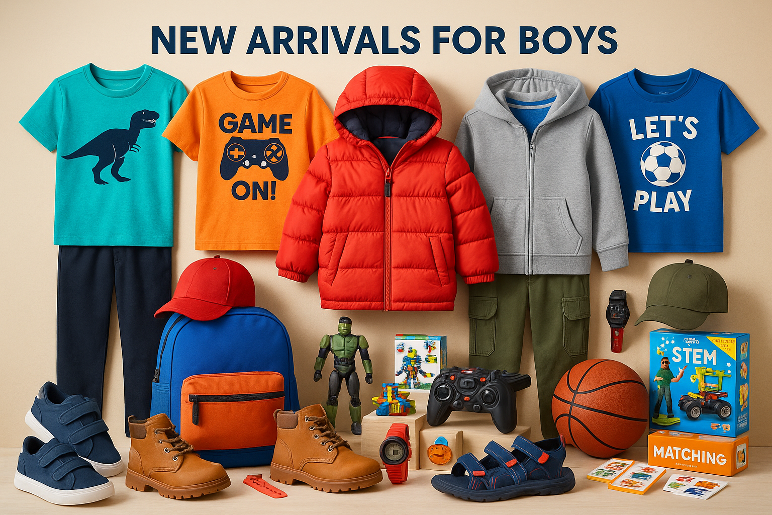 New Arrivals for Boys Collection