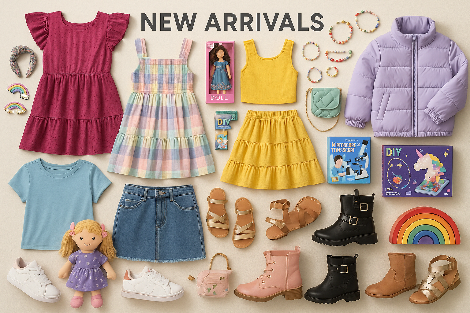 New Arrivals for Girls Collection