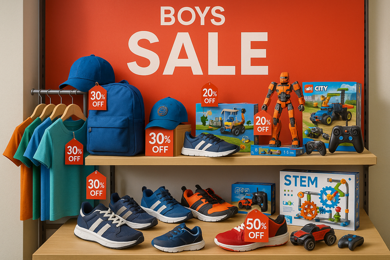 Sales for Boys Collection