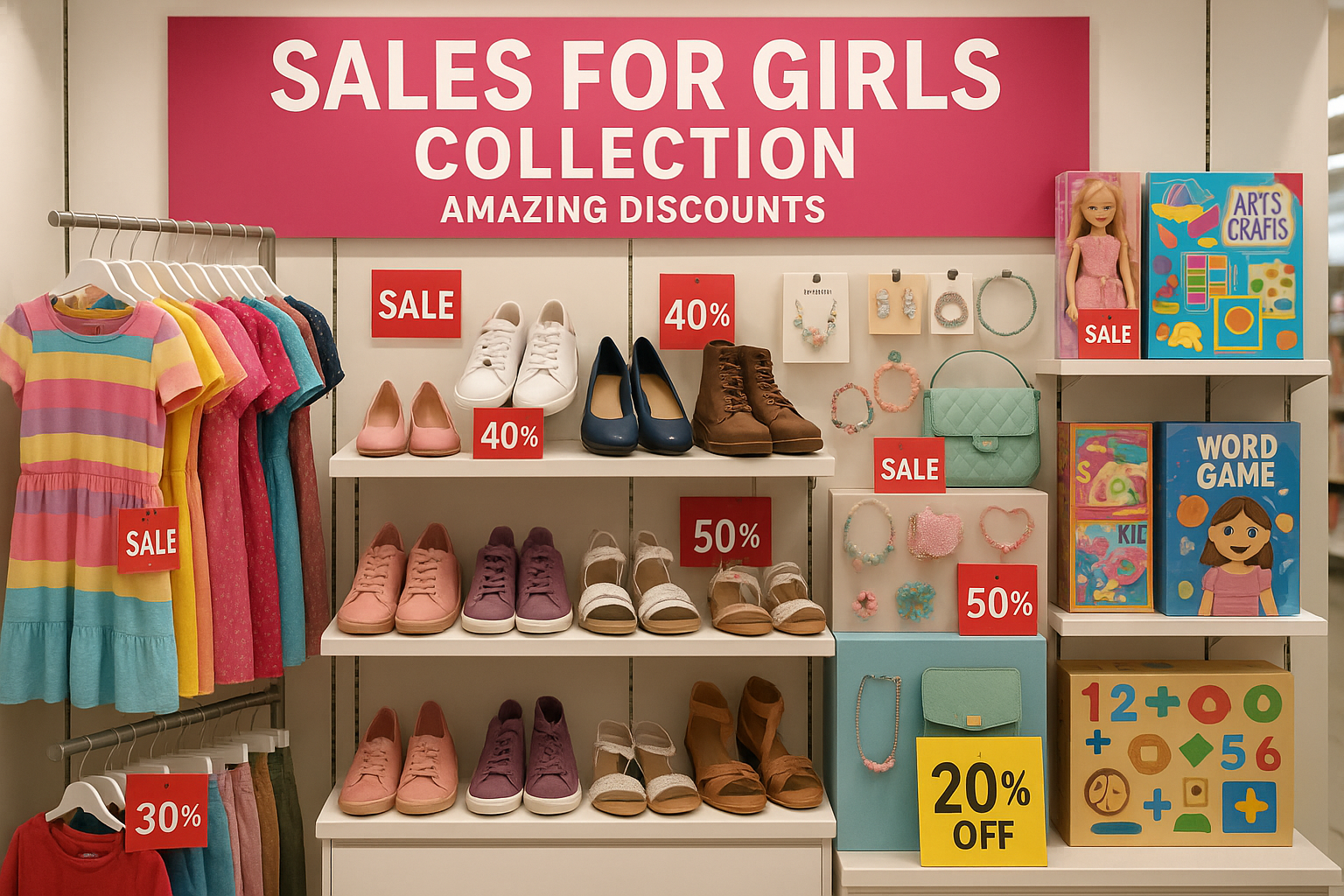Sales for Girls Collection