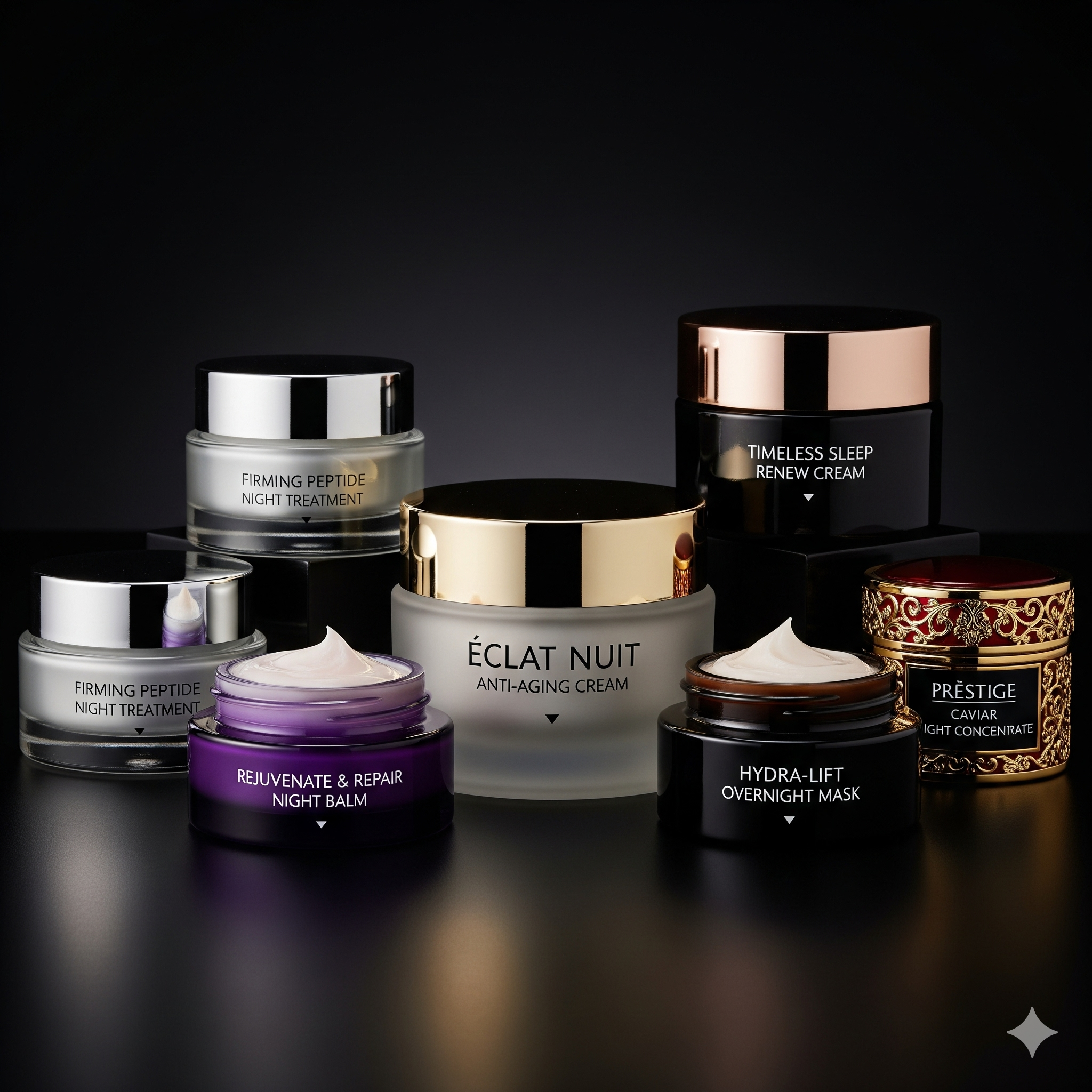 Women's Premium Anti-Aging Night Cream Collection