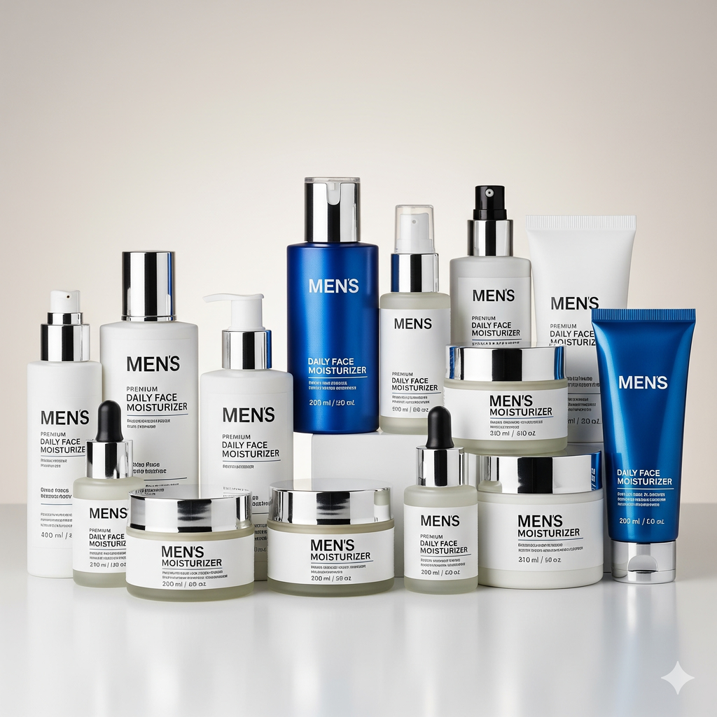 Men's Premium Daily Face Moisturizer Collection