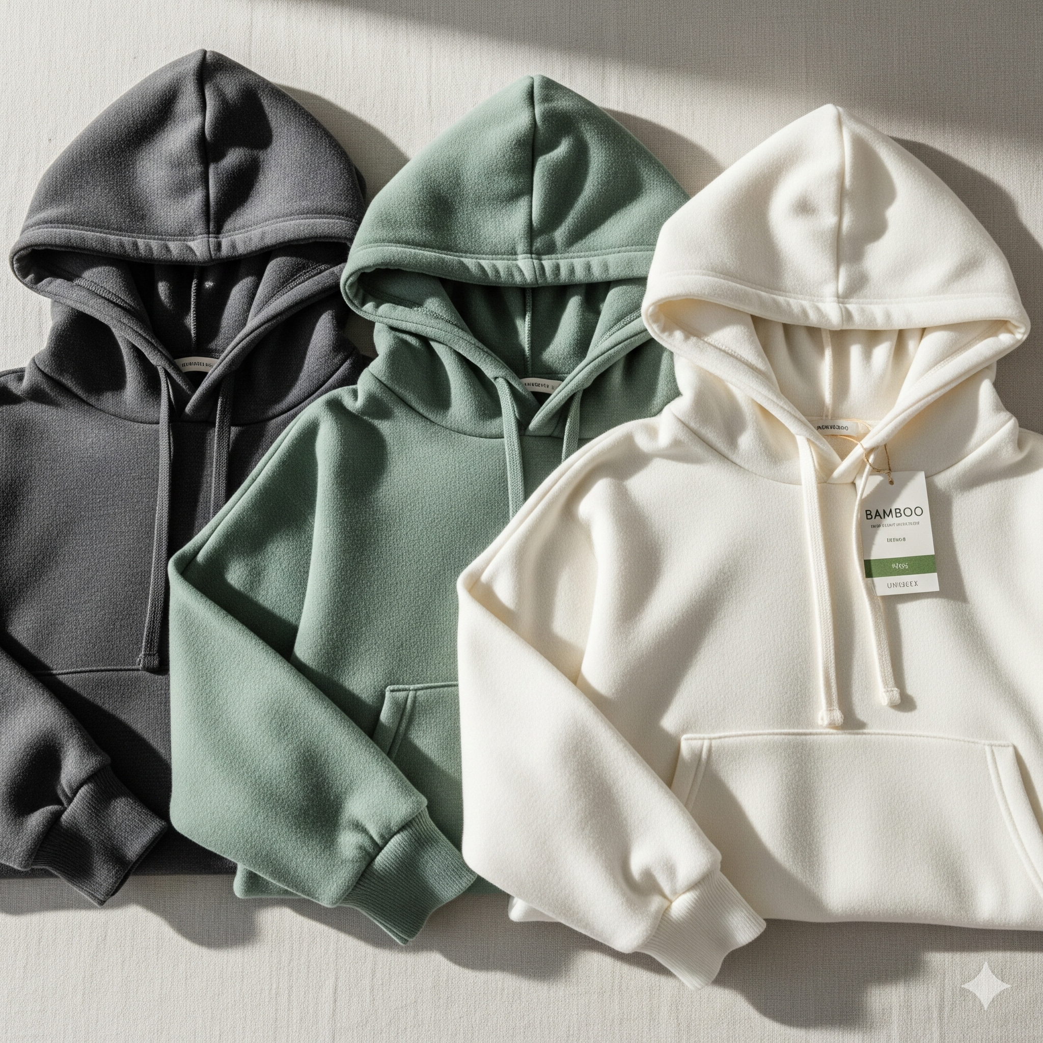 All-Gender Premium Sustainable Bamboo Comfort Hoodie