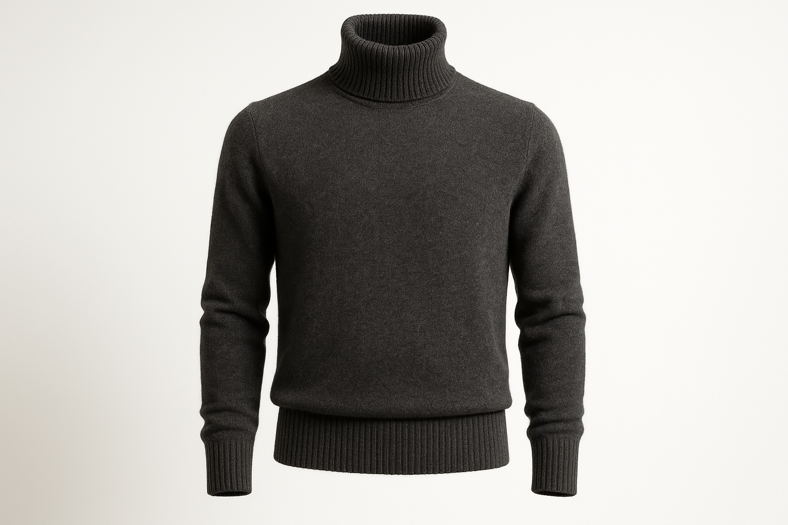 Charcoal Gray Turtleneck