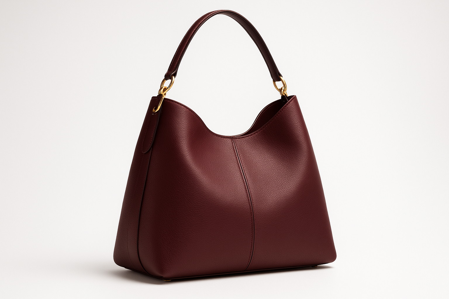 Elegant Shoulder - Rich Burgundy