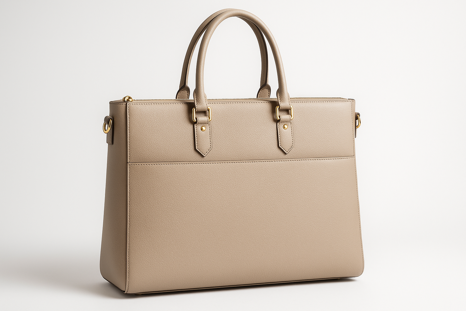 Executive Tote - Elegant Beige