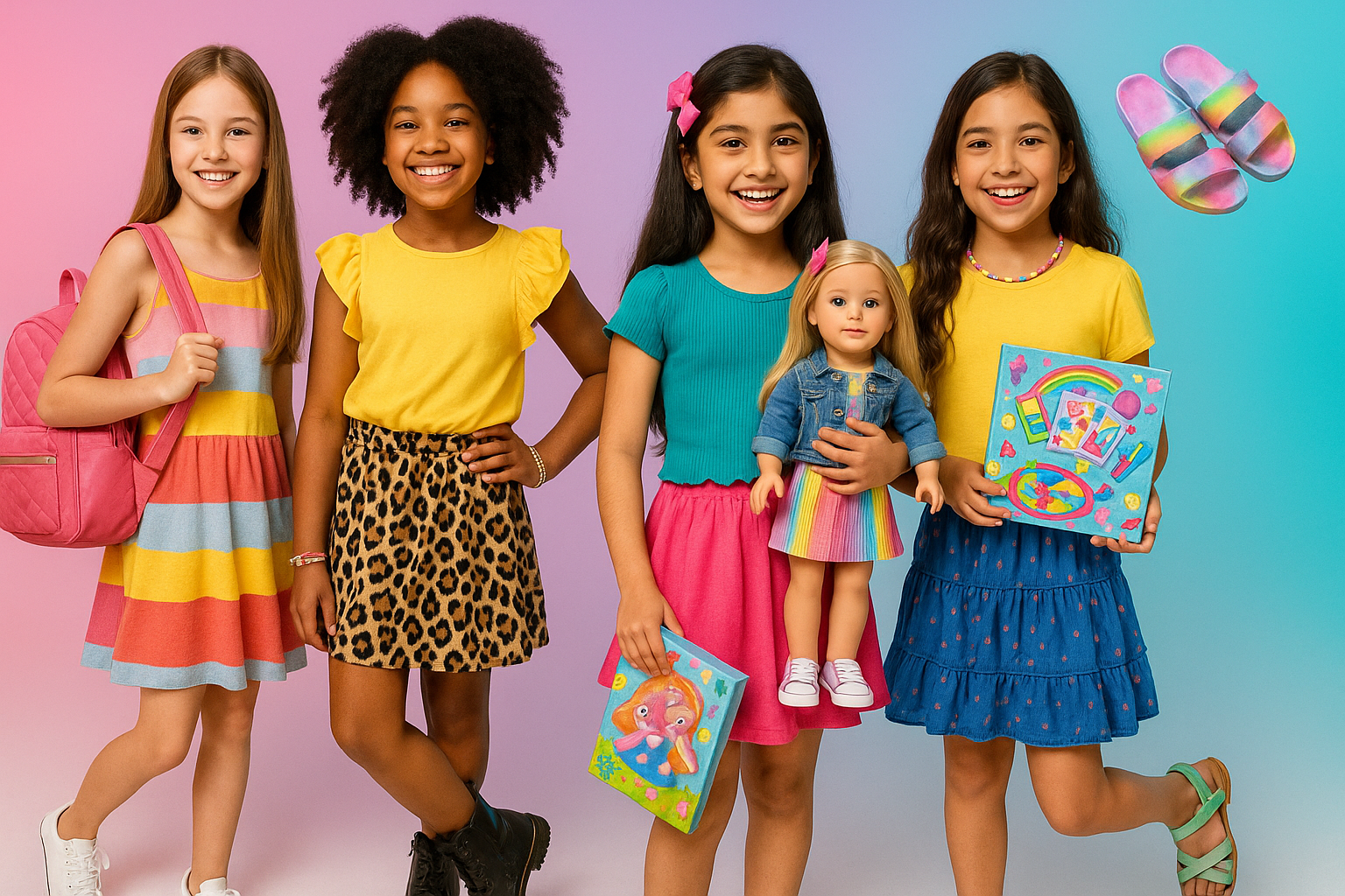 Girls' Product Collections Banner