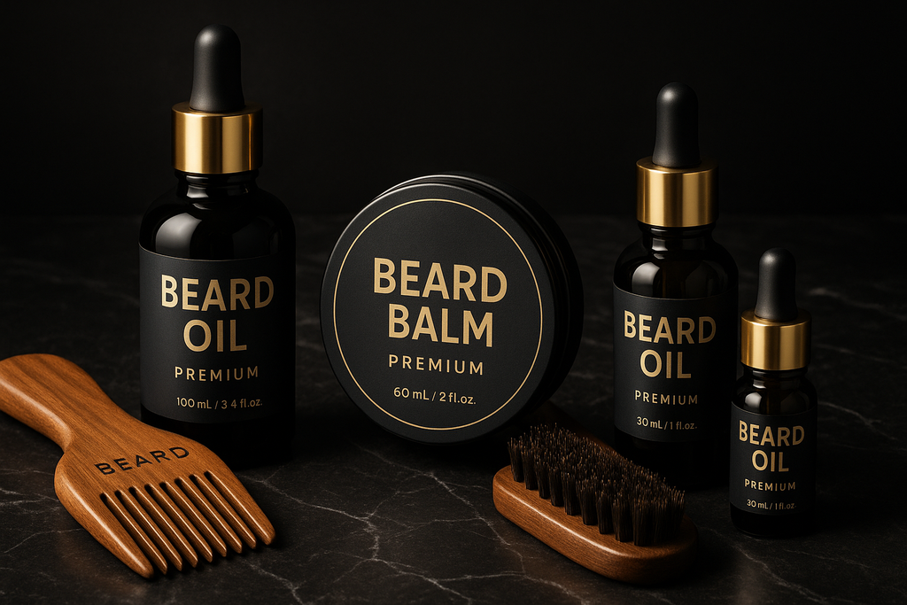 Premium Executive Beard Care Collection - Product Shot