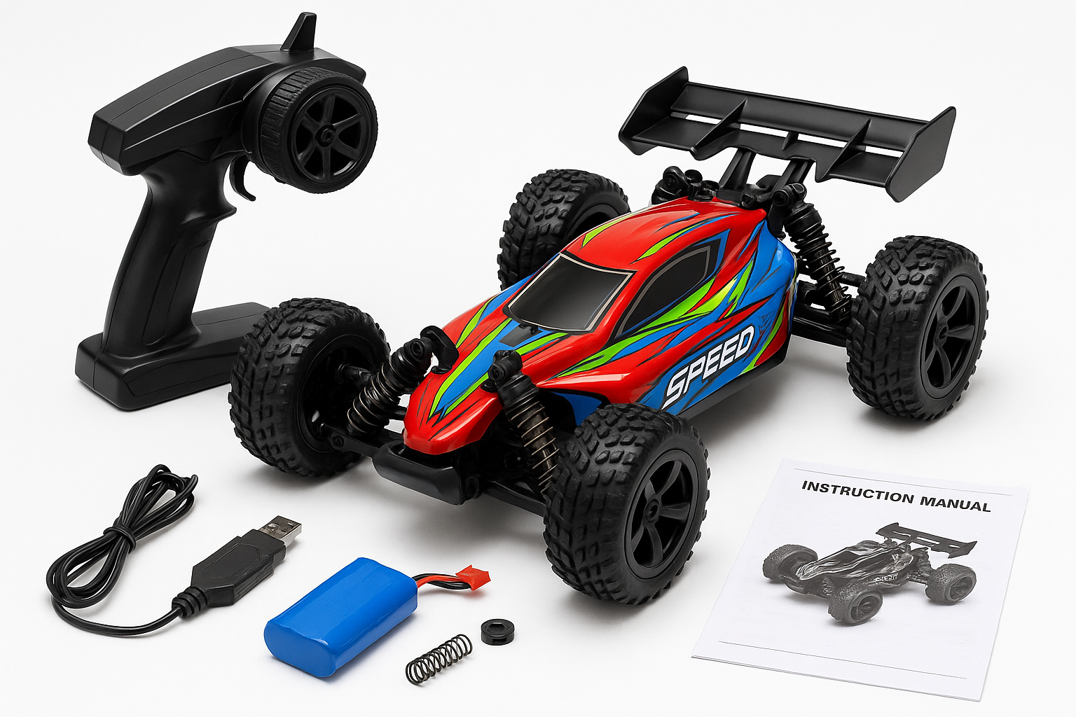 Boys' Remote Control Racing Car - Product Display
