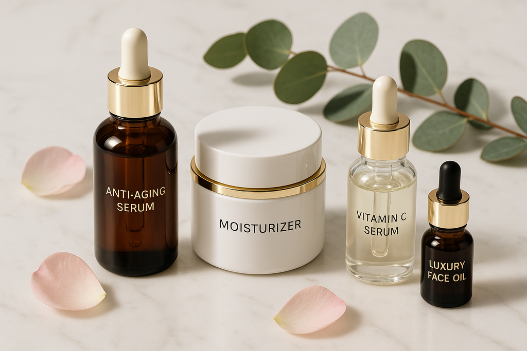 Women's Premium Anti-Aging Skincare Collection - Product Display