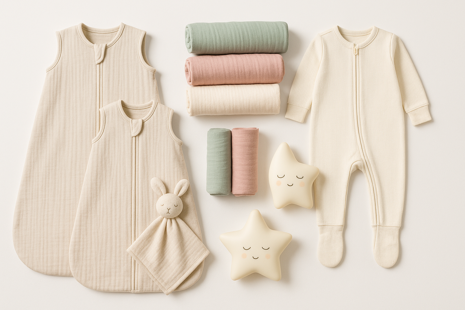 Baby Sleep Essentials Collection - Product Display