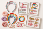 Girls' Hair Accessories Set Collection - Product Display