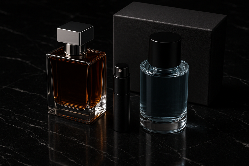 Men's Luxury Cologne & Fragrance Set Display