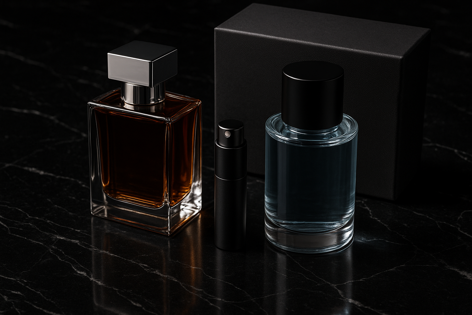 Men's Luxury Cologne & Fragrance Set Display
