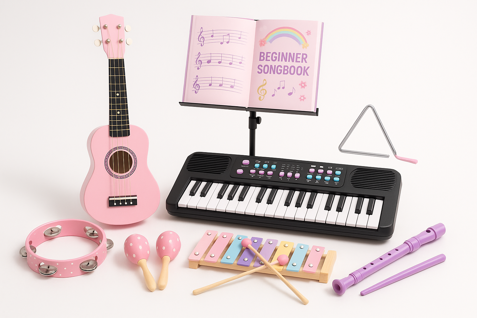 Girls' Musical Harmony Set - Instrument Collection