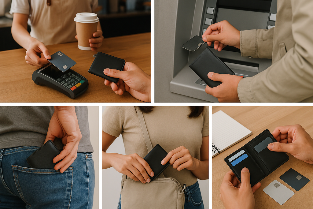 All-Gender Minimalist Wallet - Lifestyle Shot