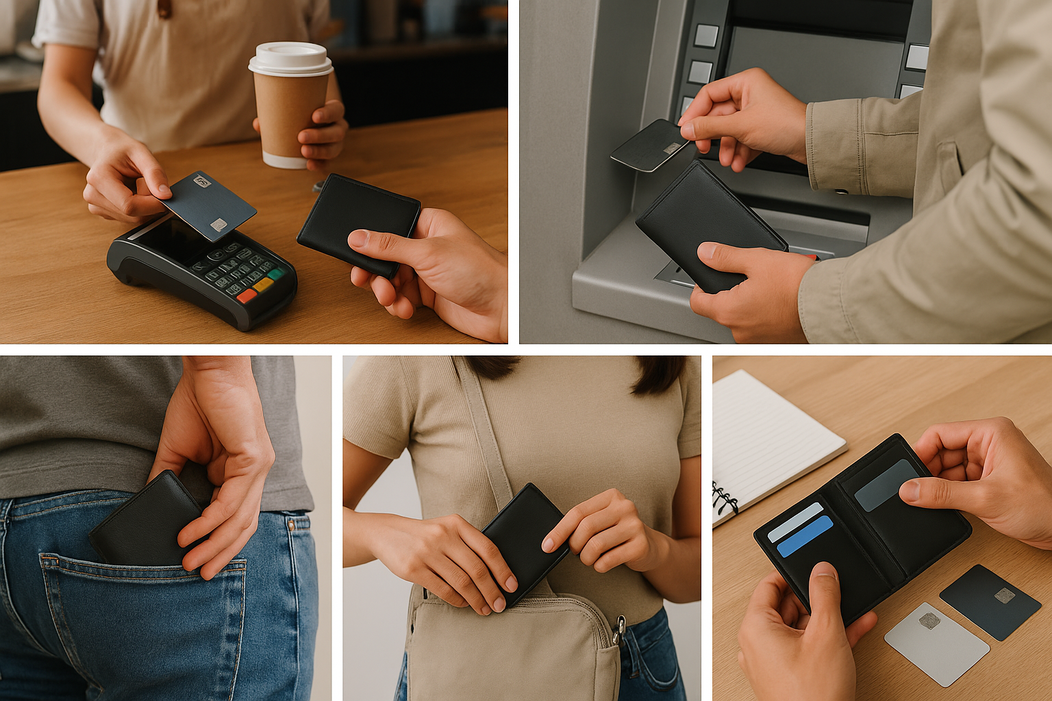All-Gender Minimalist Wallet - Lifestyle Shot