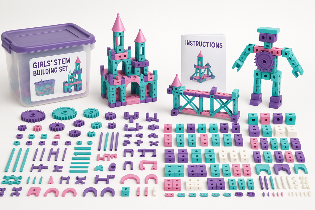 Girls' STEM Building Set - Product Components