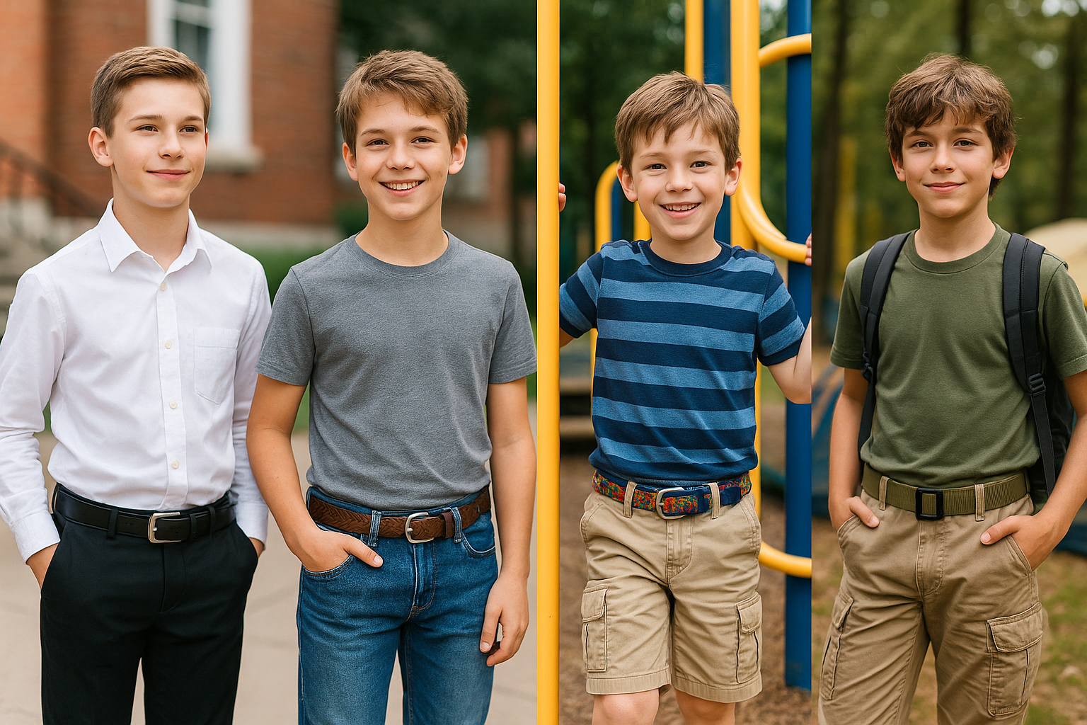 Boys Belt Collection - Lifestyle Wear