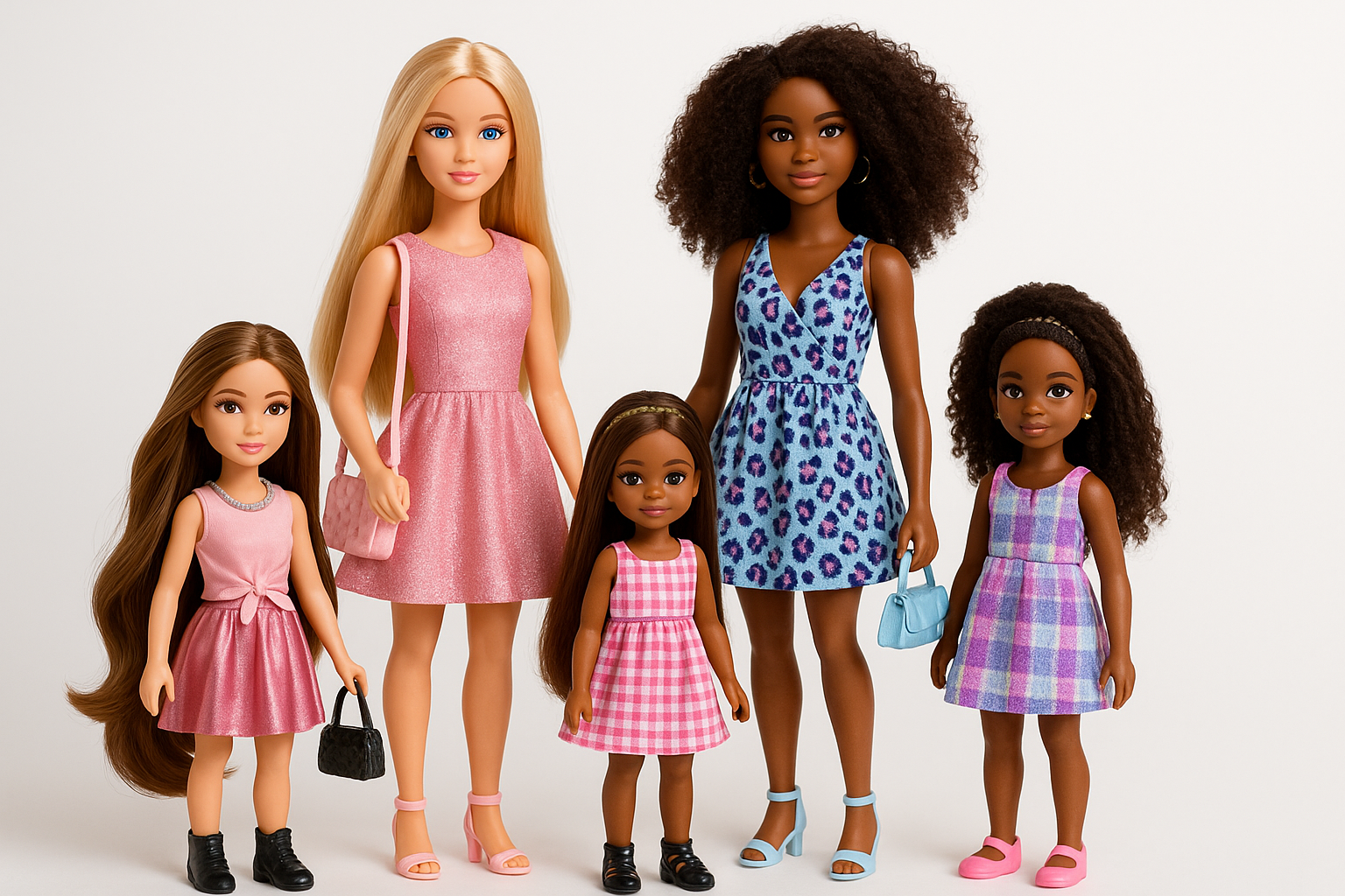 Girls' Fashion Doll Collection - Product Display