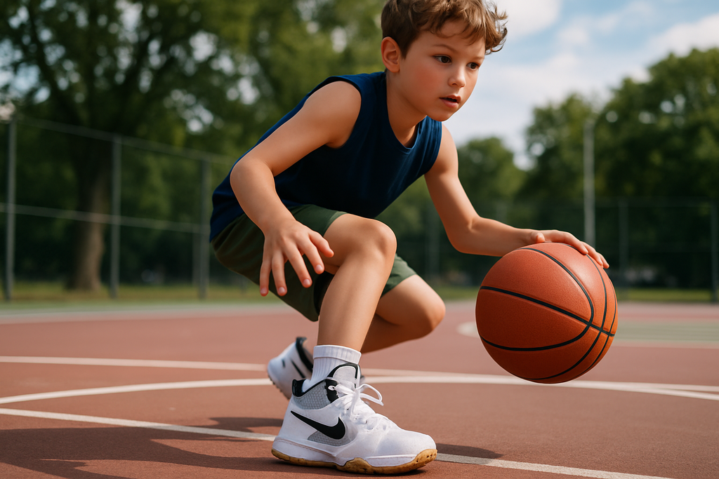 Boys' Athletic Basketball Sneakers - Lifestyle Action
