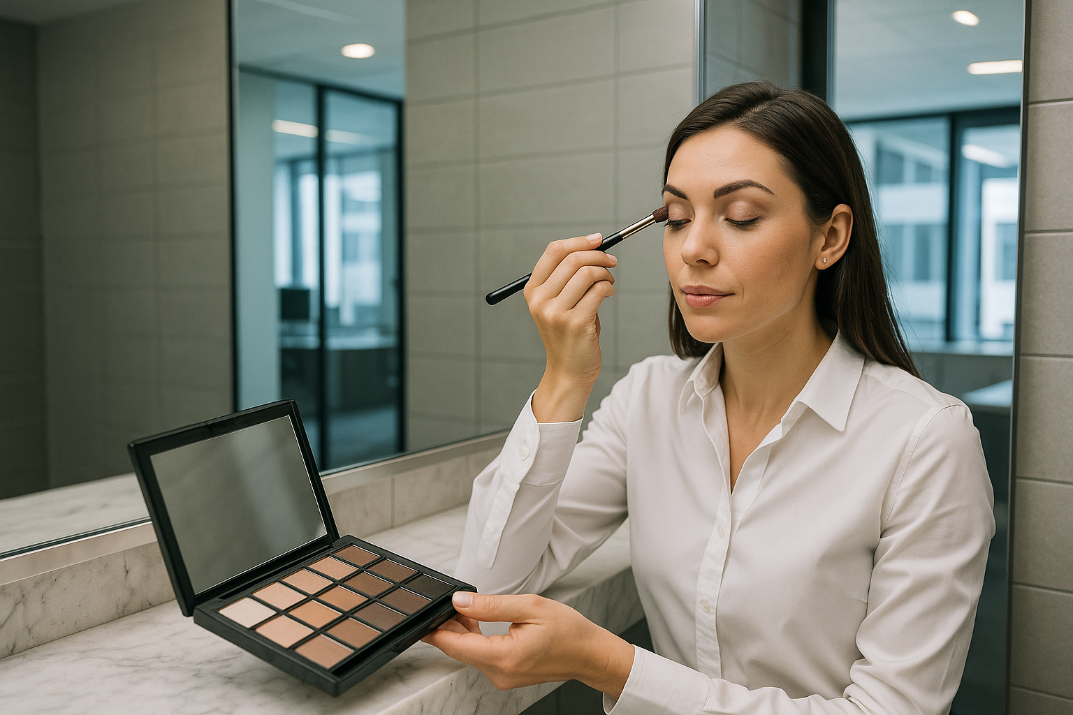 Women's Professional Makeup Palette - Application