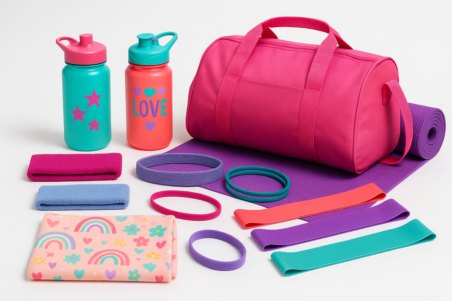 Girls Sports & Fitness Accessories - Product Display