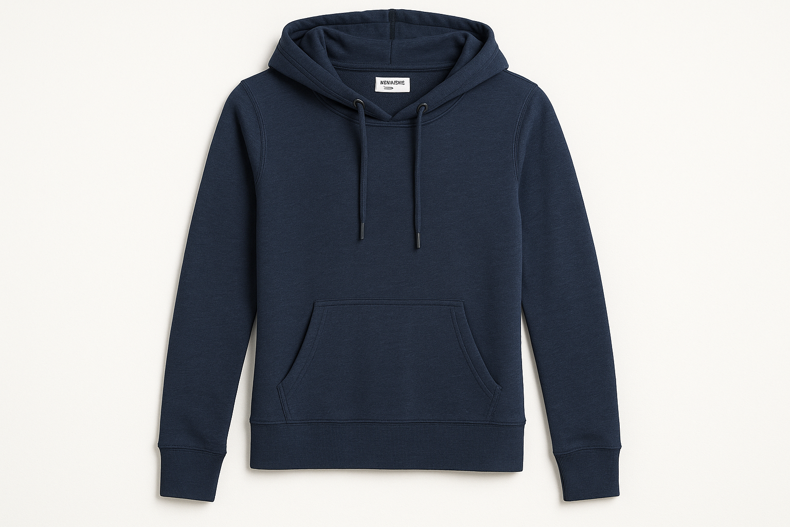 Navy Blue Small - Eco-Friendly Bamboo Hoodie