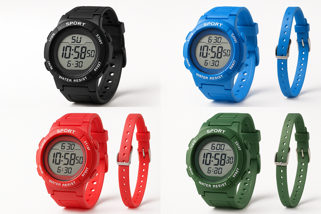 Boys' Sports Watch Collection - Product Display
