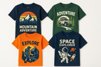 Boys Adventure T-Shirt Collection - Product Display