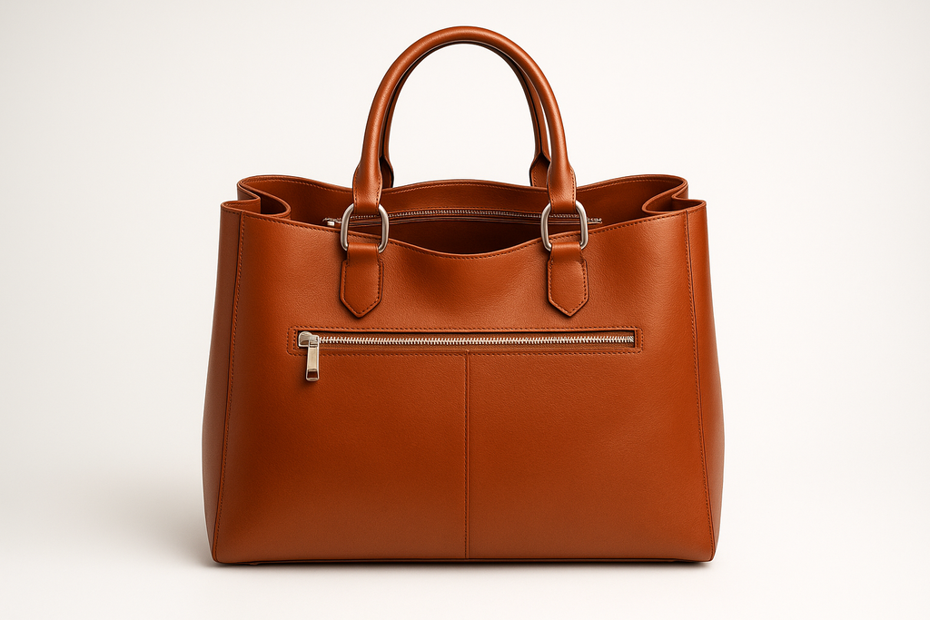 Rich Cognac Brown Large Executive - Luxury Leather Handbag