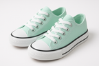Girls' Canvas Sneakers - Product View