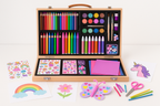 Girls' Deluxe Art & Craft Set - Product Display