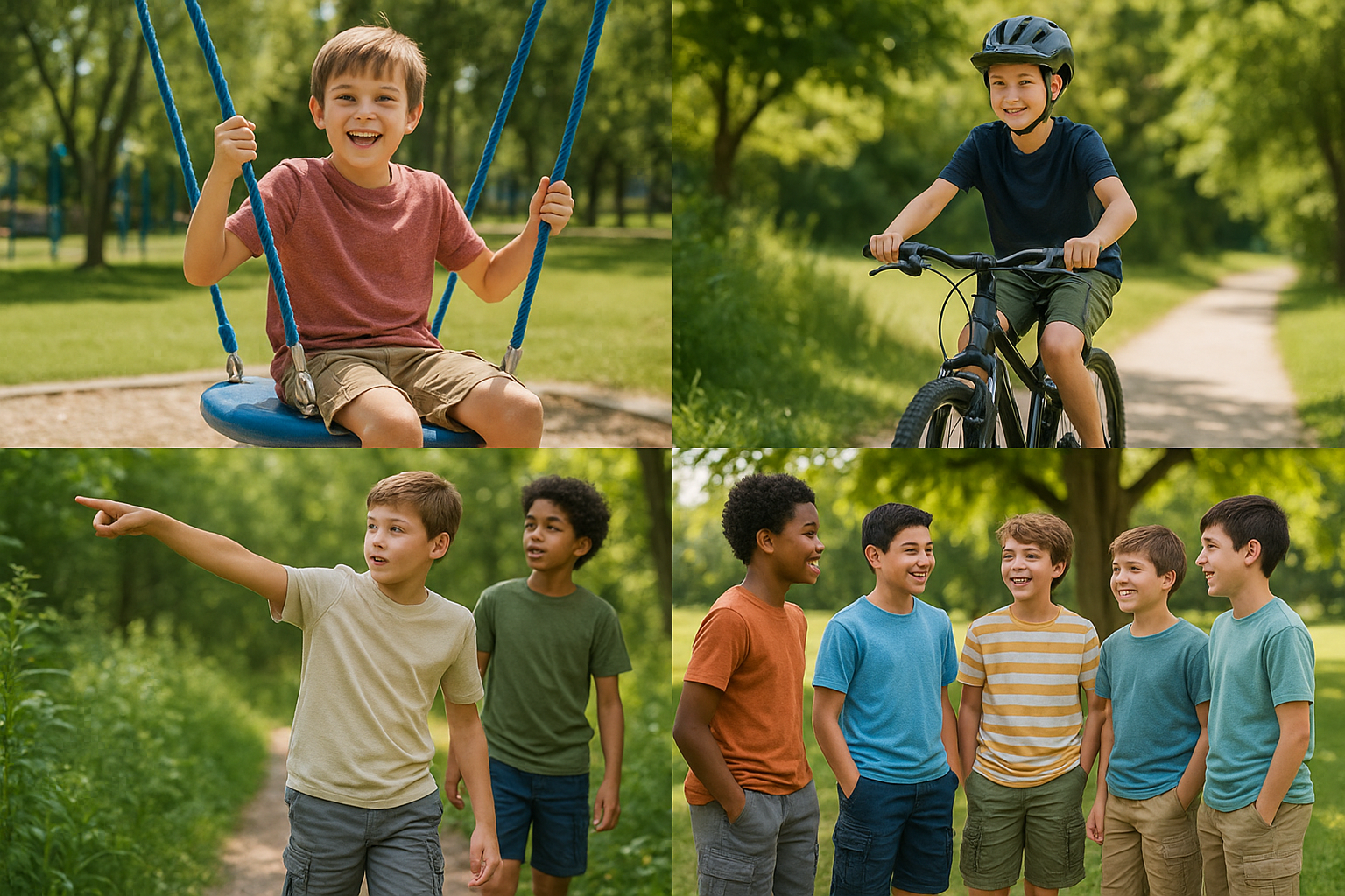 Boys' Cargo Shorts Collection - Summer Adventure