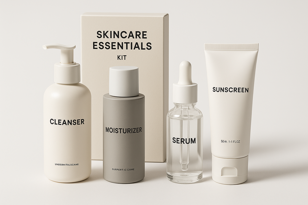 Essential Skincare Kit - Product Shot