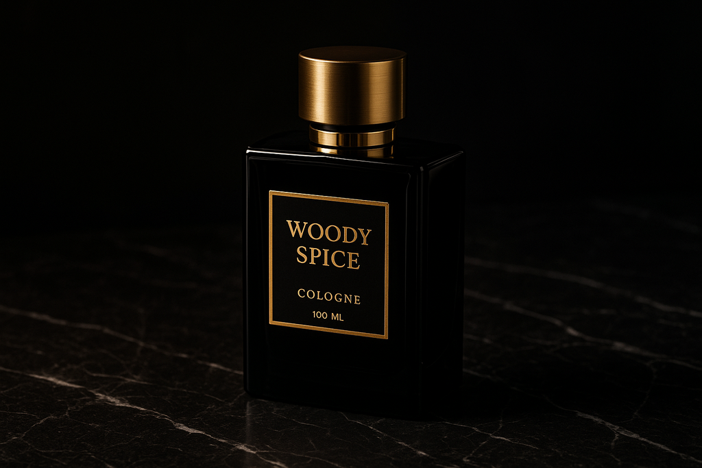Black Glass Woody Spice Cologne - Sophisticated Masculine Fragrance