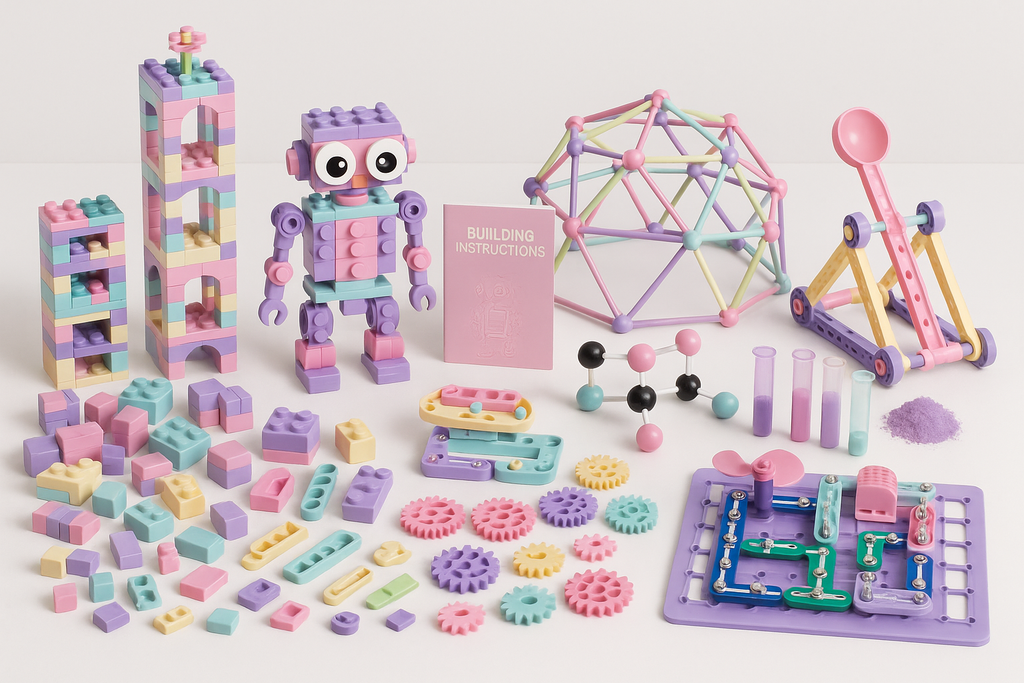Girls' Building Blocks & STEM Kit - Product Collection