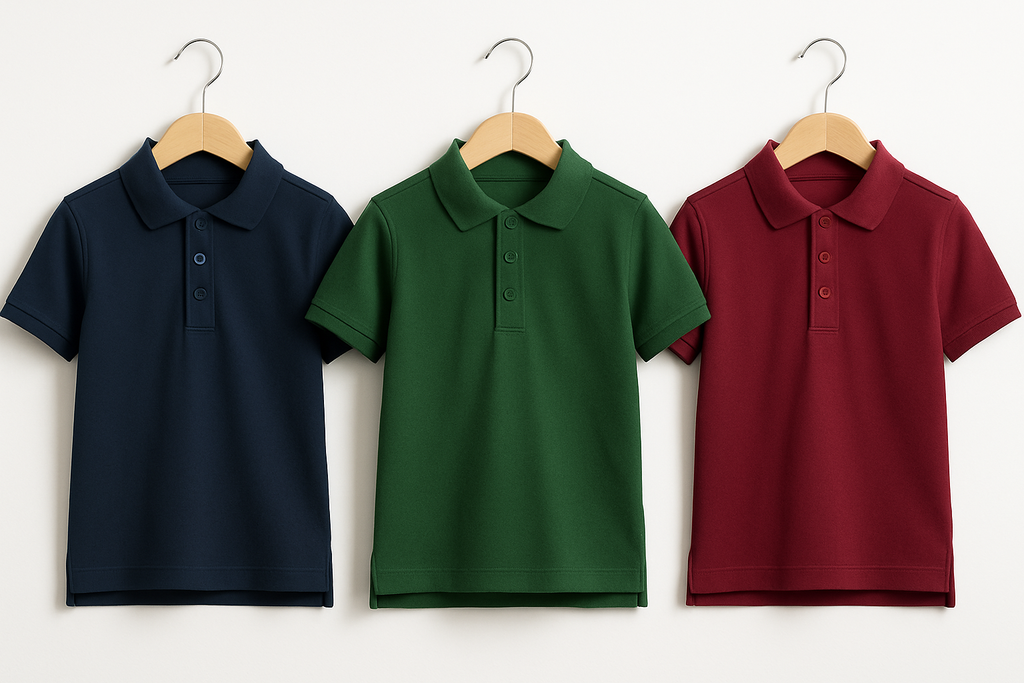 Boys' Polo Shirts Product Display