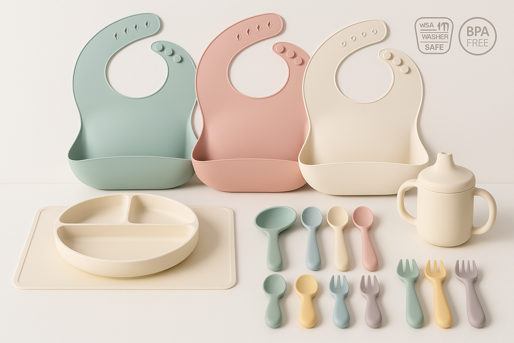Premium Baby Feeding Set - Product Photography