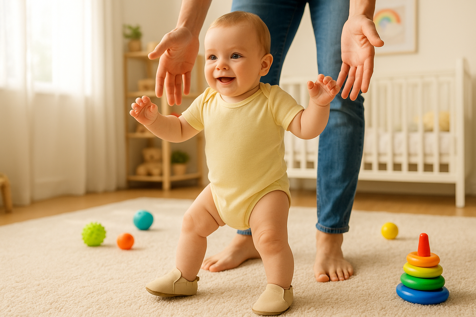 Baby First Steps Soft Sole Shoes - Lifestyle
