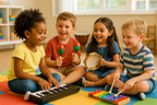 Kids Making Music Together