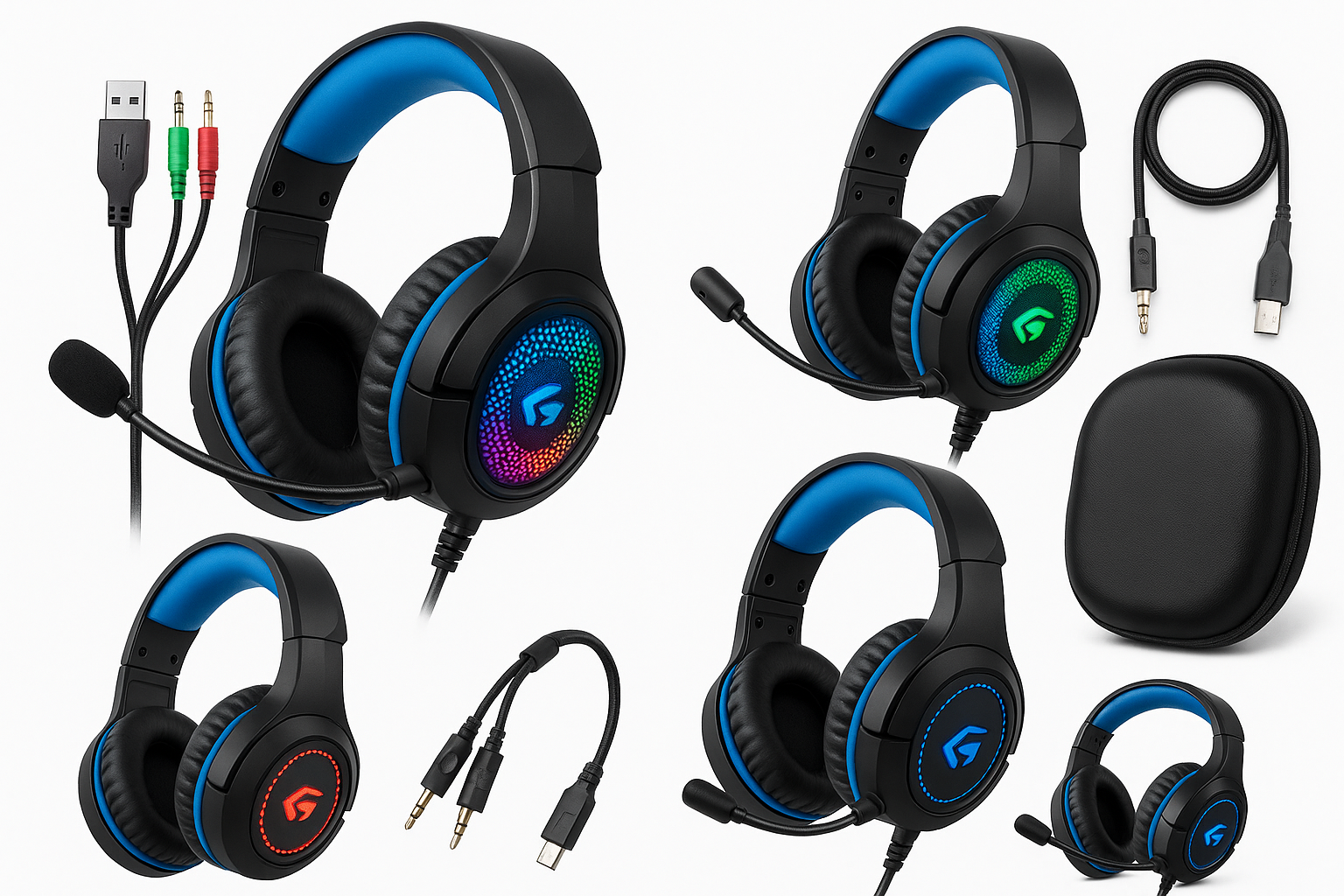 Boys' Gaming Headset Collection - Product Display