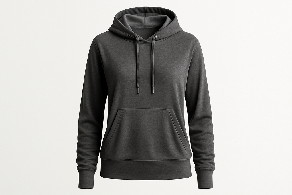 Women's Bamboo Hoodie - Charcoal Gray
