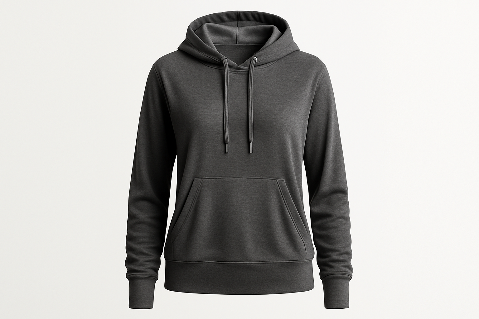 Women's Bamboo Hoodie - Charcoal Gray