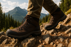 Men's Outdoor Hiking Boots - Lifestyle View