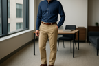 Men's Chino Pants - Smart Casual Setting