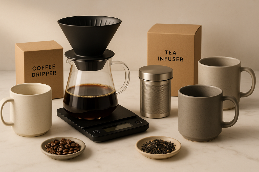 All-Gender Premium Coffee & Tea Brewing Set - Product Display