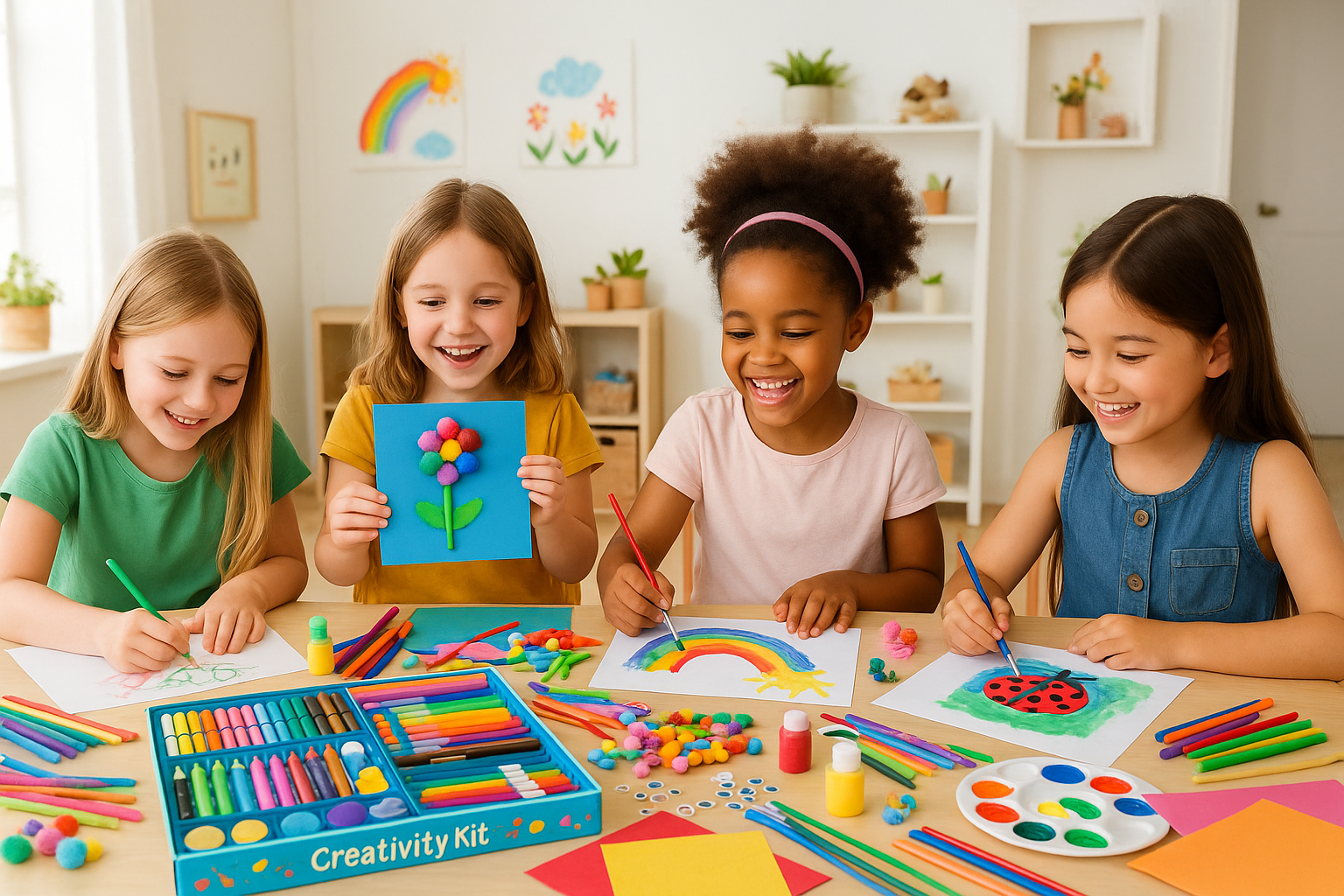 Girls' Art & Craft Creativity Kit - Creative Lifestyle